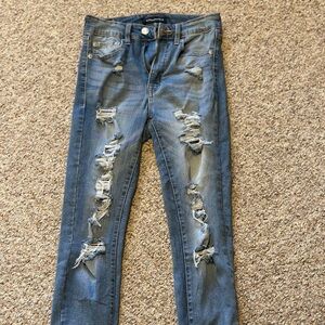 Aeropostale Super High Rise Ankle Jegging